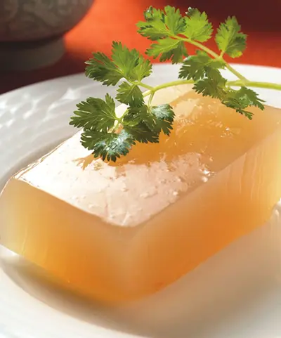 五行蔬菜素凍