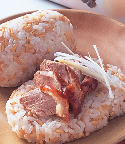 烤鴨飯糰
