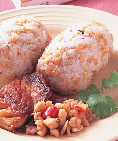 鹹魚飯糰