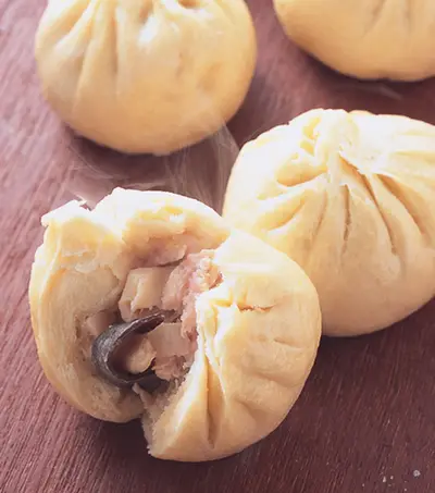 竹筍肉包