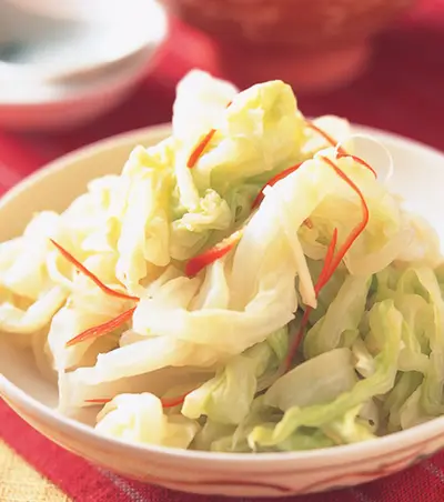 薑絲漬高麗菜