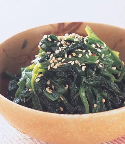 菠菜拌菜