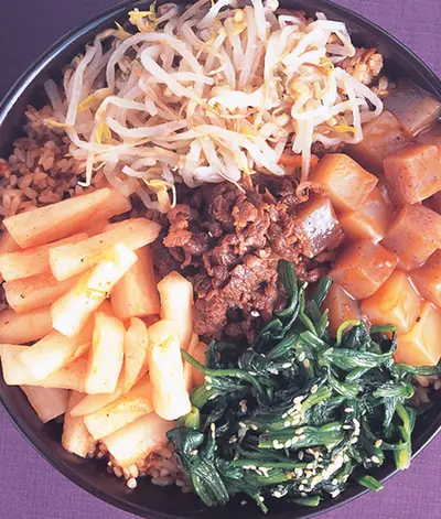 雪花牛肉拌飯