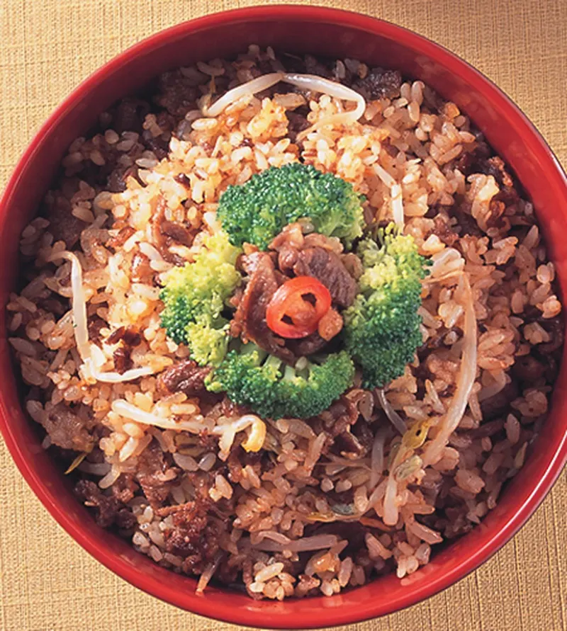 碎牛肉拌飯
