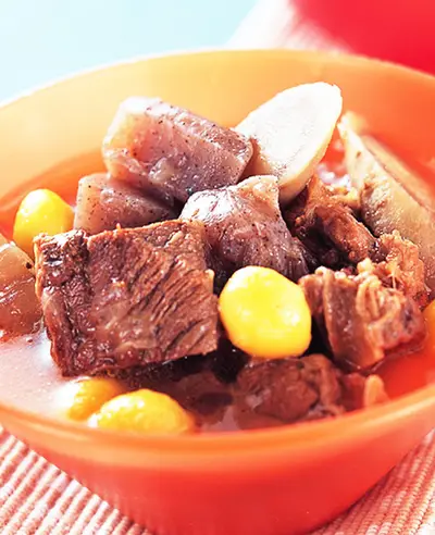 蒟蒻燉牛肉