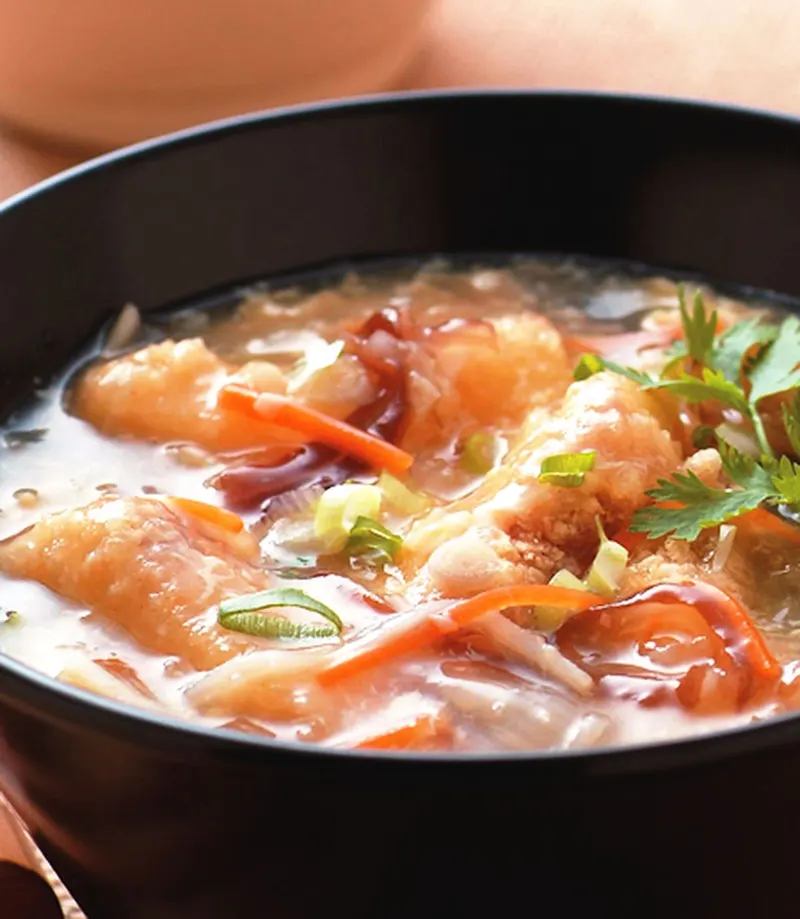 酸辣土魠魚羹