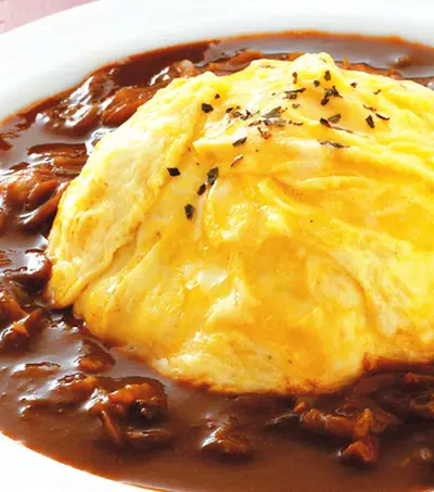 滑蛋蛋包咖哩飯
