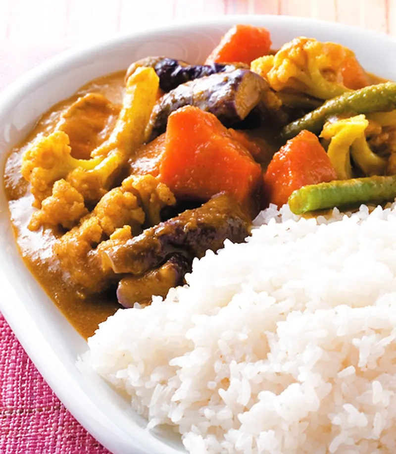 蔬菜咖哩飯