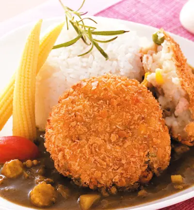 可樂餅咖哩飯
