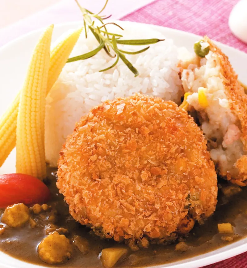 可樂餅咖哩飯