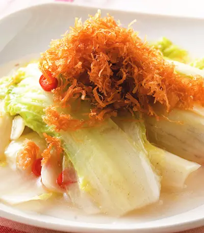 干貝酥娃娃菜