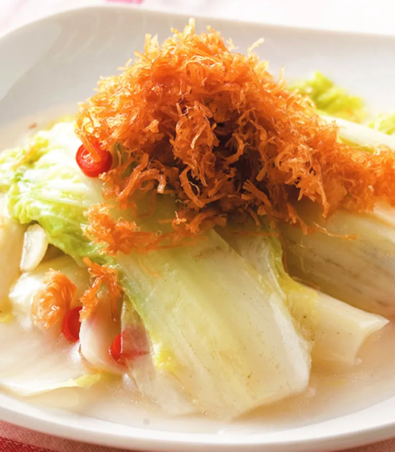 干貝酥娃娃菜