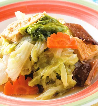 豆包木耳白菜