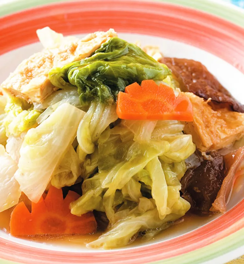 豆包木耳白菜