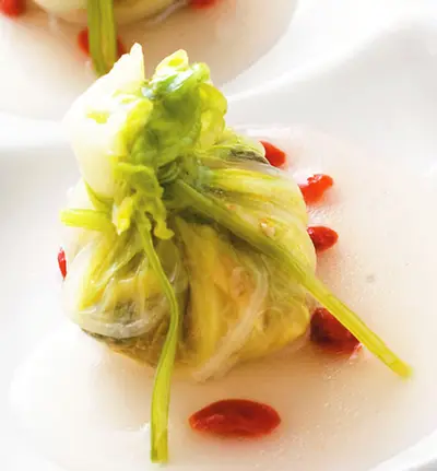 白菜三絲福包