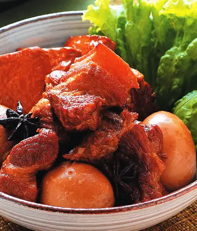 豆乾滷肉