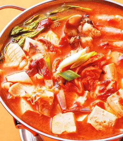 韓式海鮮豆腐鍋