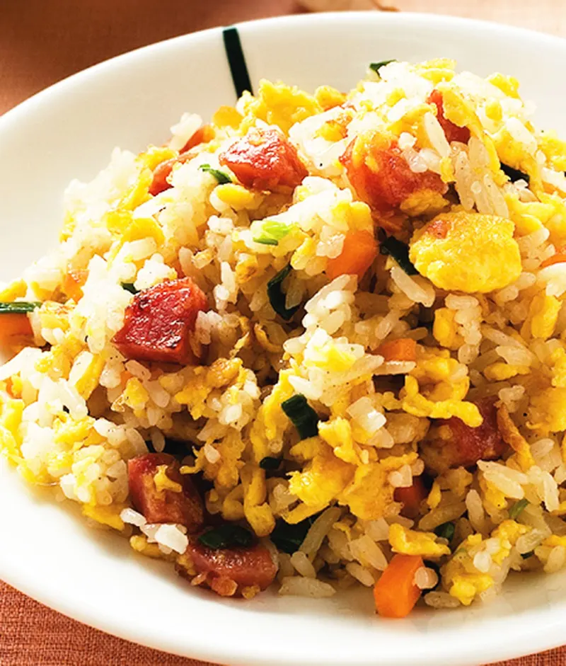 蒜味香腸炒飯