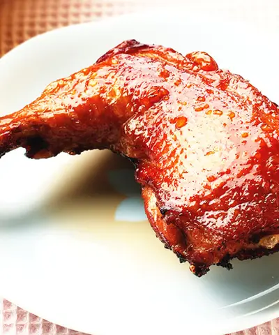 先滷後炸大雞腿