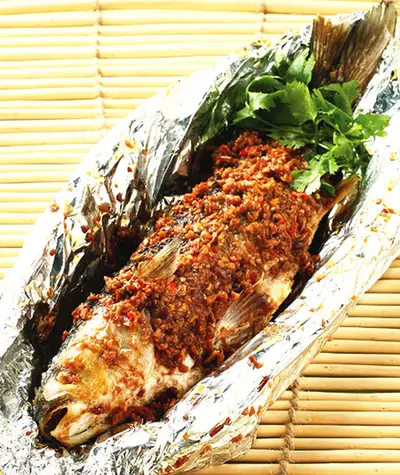 香蒜蒸魚