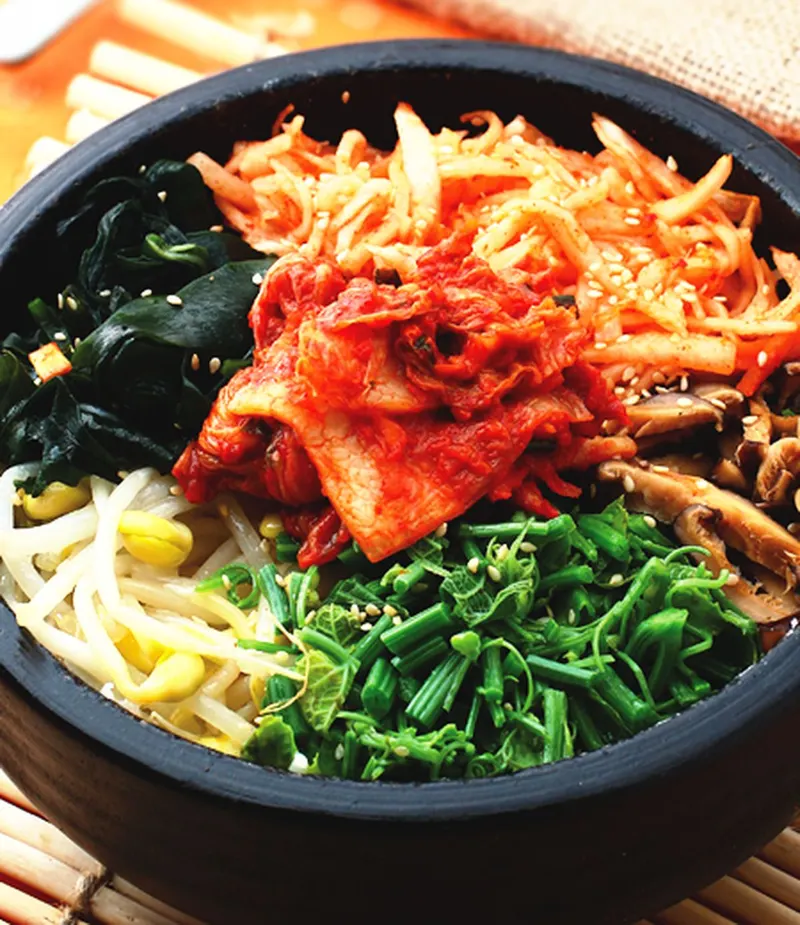 泡菜拌飯