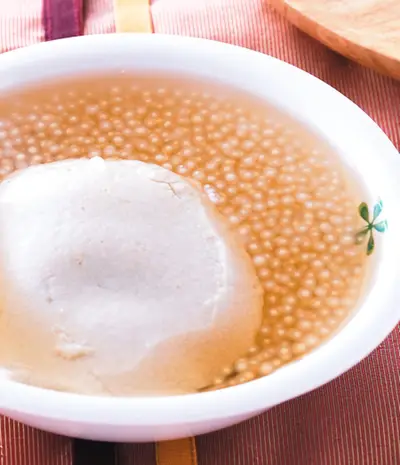 豆花西米露