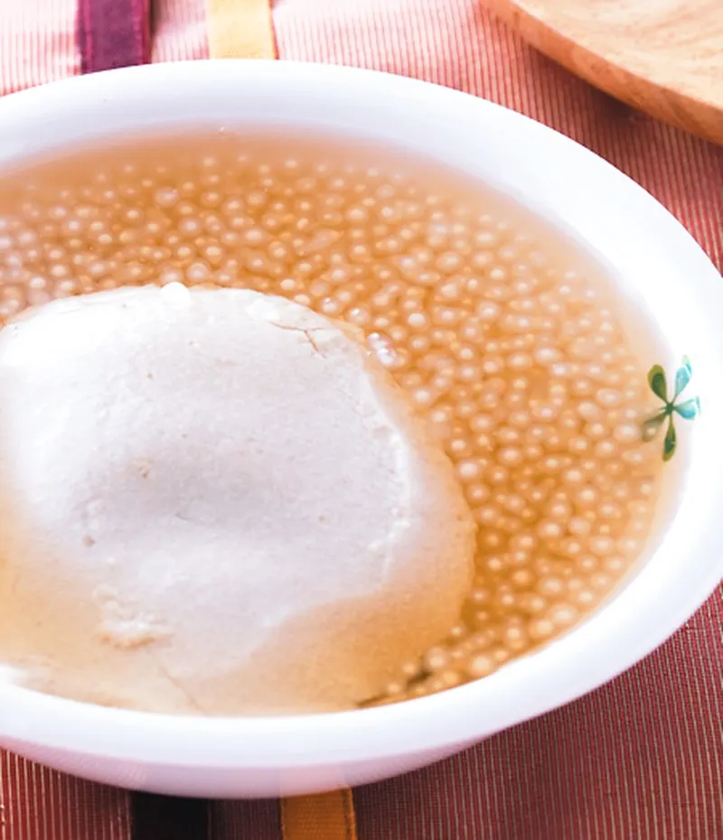 豆花西米露