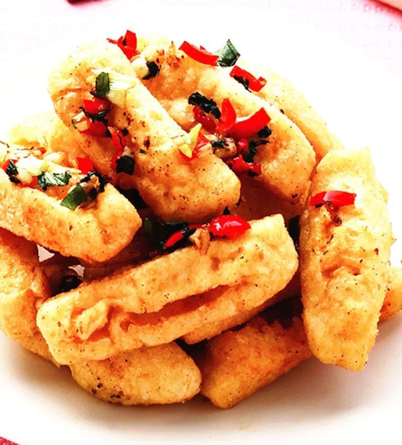 椒鹽臭豆腐