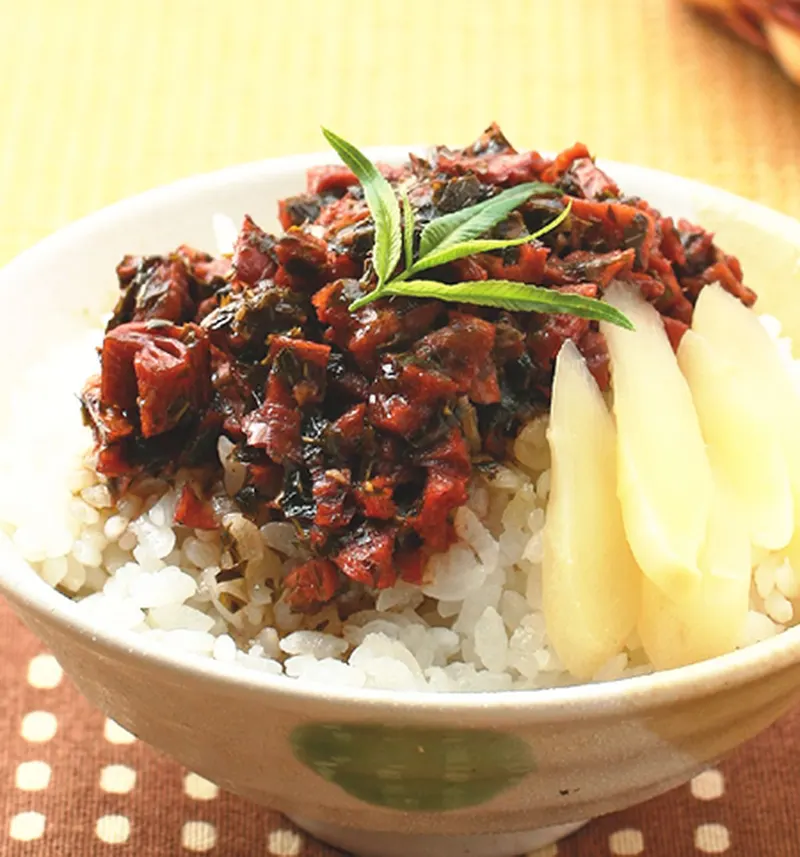 香椿素肉飯
