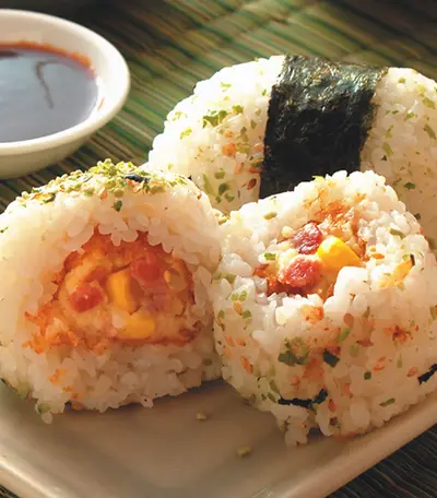 飯糰可樂餅