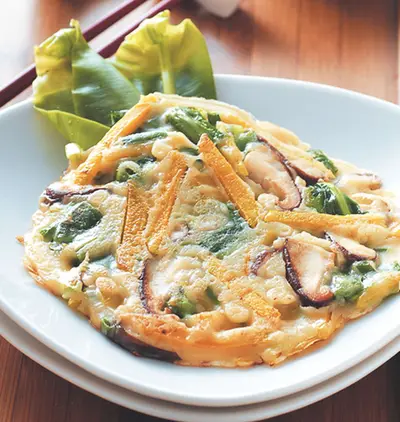 什錦野菜煎餅