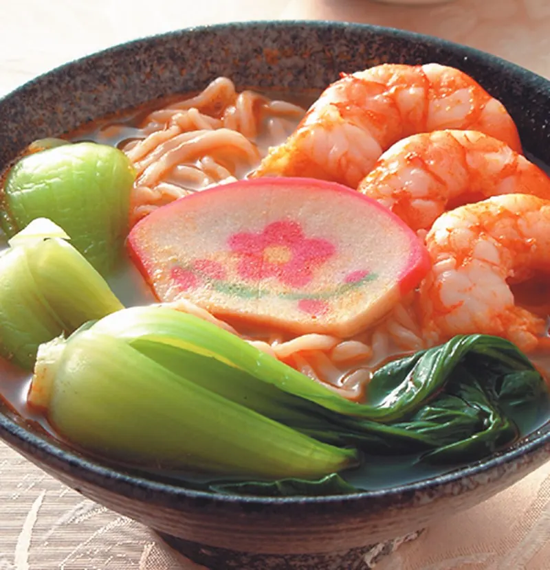 蝦湯麵