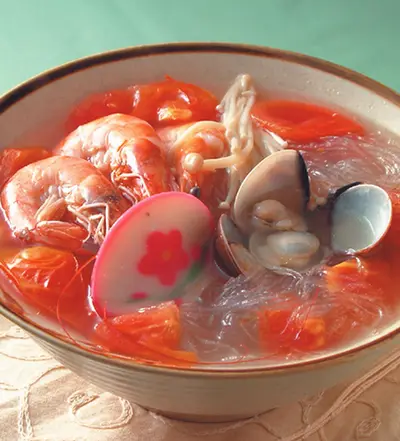 蕃茄海鮮冬粉