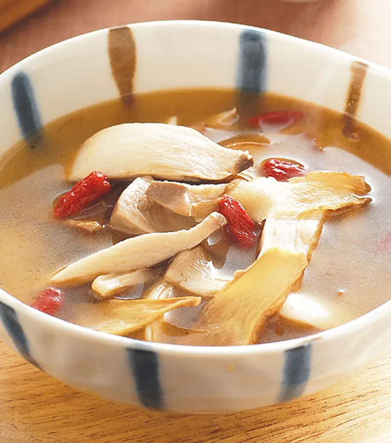 麻油杏鮑菇湯