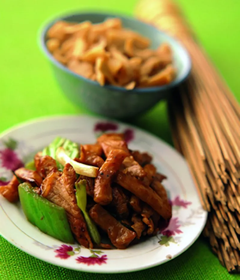 辣炒菜脯