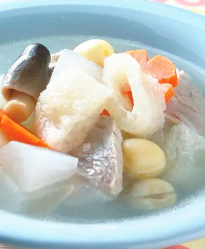 蘿蔔竹笙湯