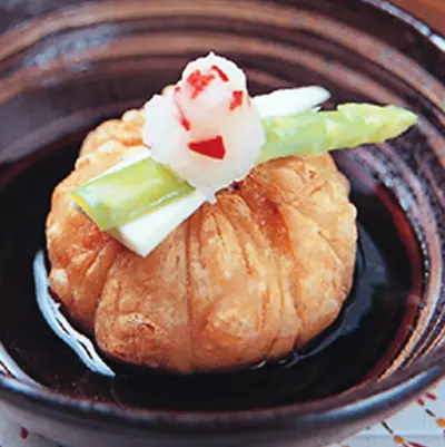 海鮮胡麻豆腐