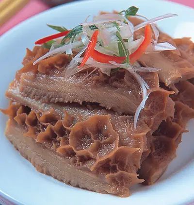 蠔油滷毛肚