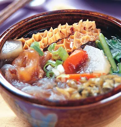 清燉牛筋麵
