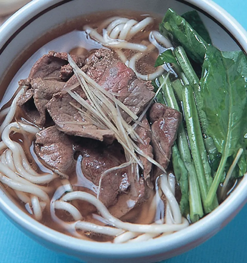 鮮嫩牛肝麵
