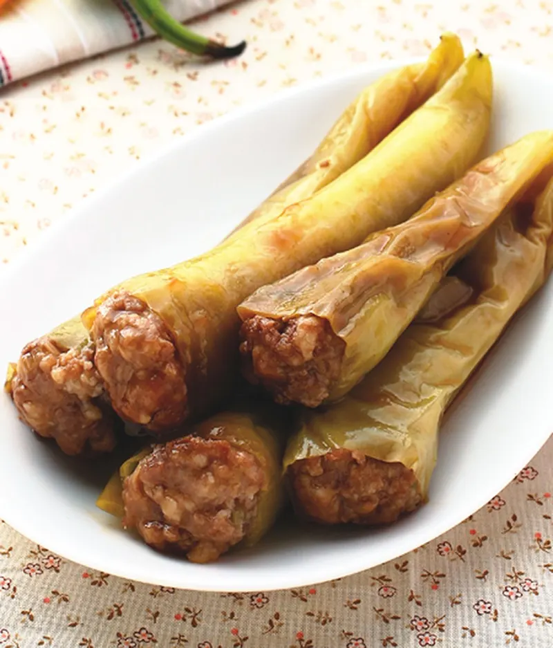 青椒鑲肉