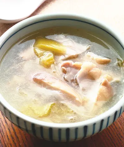 酸菜豬肚湯