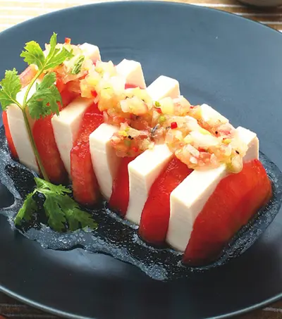蕃茄佐油醋
