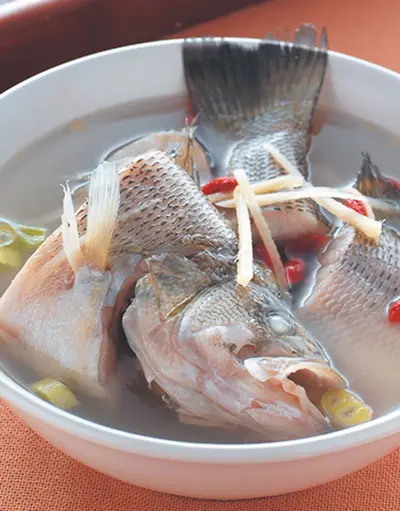 薑絲鮮魚湯
