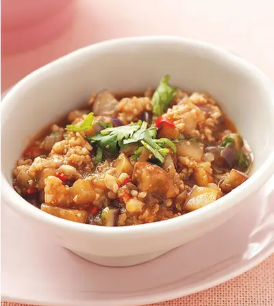 茴香茄子魚肉醬