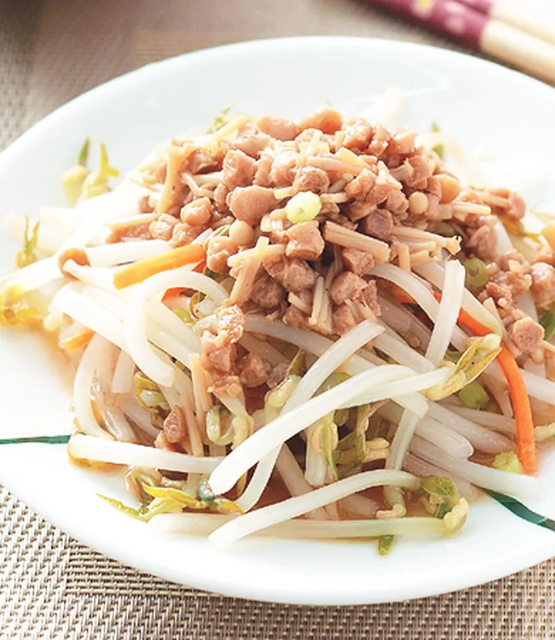 金菇素肉醬