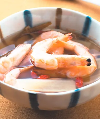 麻油燒酒蝦(1)