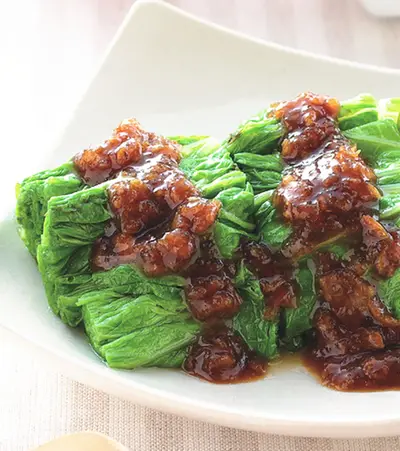 香蔥燙青菜