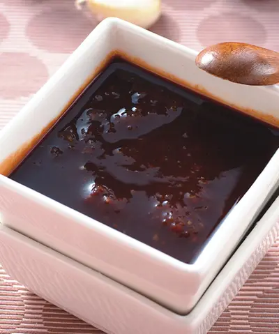 蒜辣炒麵淋醬