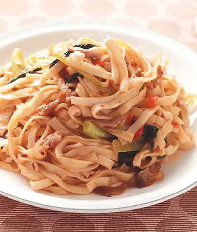 魚香肉絲炒麵